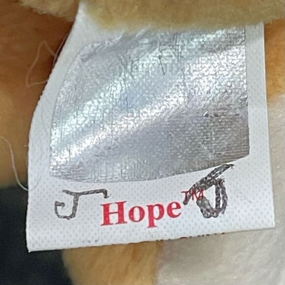 Hope Ty Beanie Bear - Picture 3 of 3